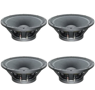 4 x Celestion FTR15-4080FD 8ohm BUNDLE PACK - SPECIAL OFFER